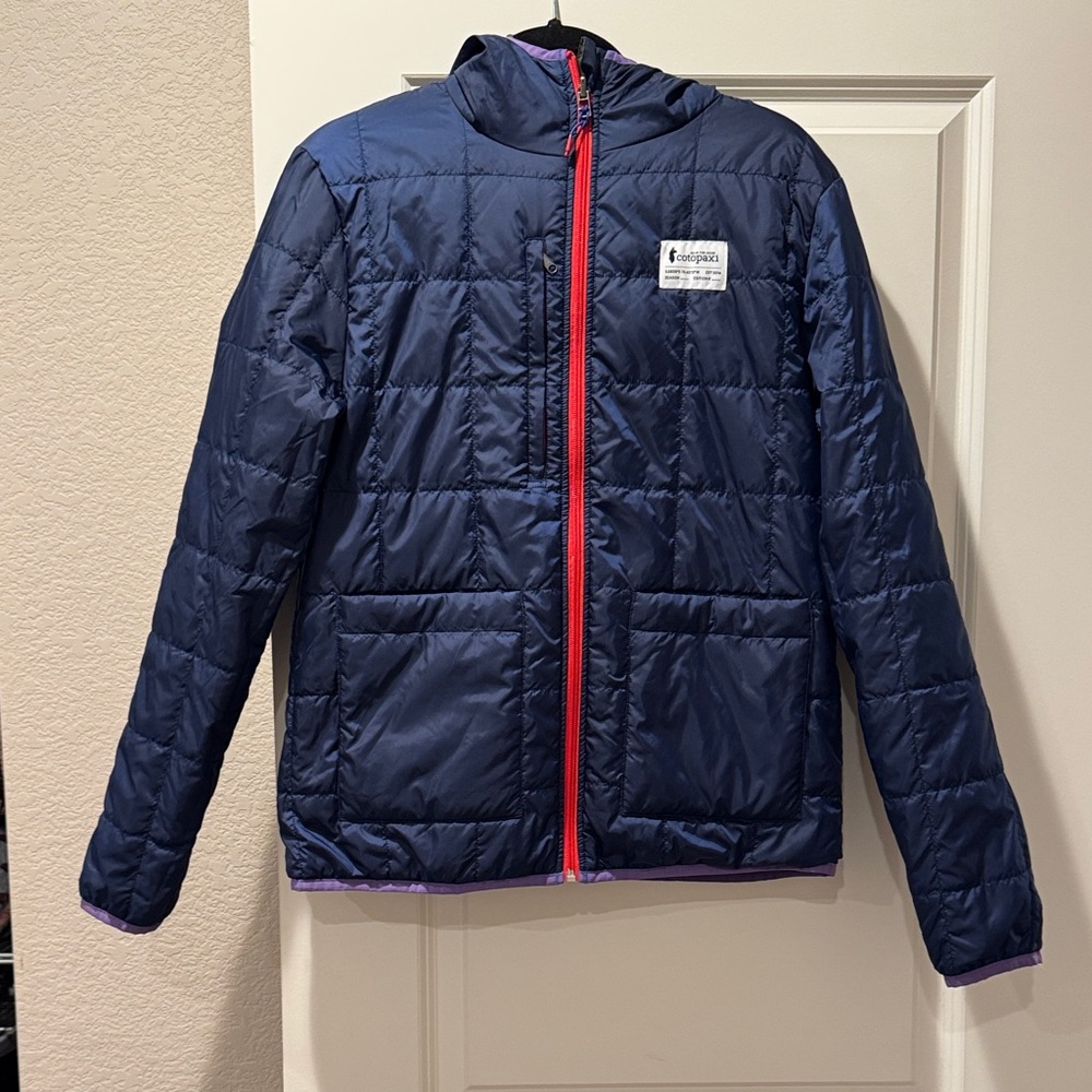 Cotopaxi Women’s Teca Colido Hooded Jacket- Reversible Size Medium